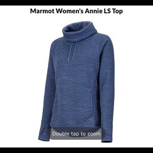 Marmot Annie Woman’s long sleeve pullover Storm/ L